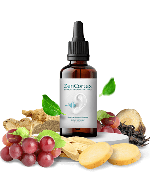 ZenCortex hearing support bottle